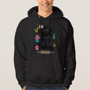 Women Woman Baking Baker Hobby Food Cakes Cupcake Hoodie