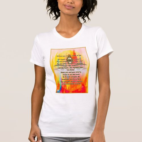 Women Womb Trinetra T_Shirt
