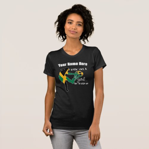 Women World Cup 2023 Team Jamaica T_Shirt