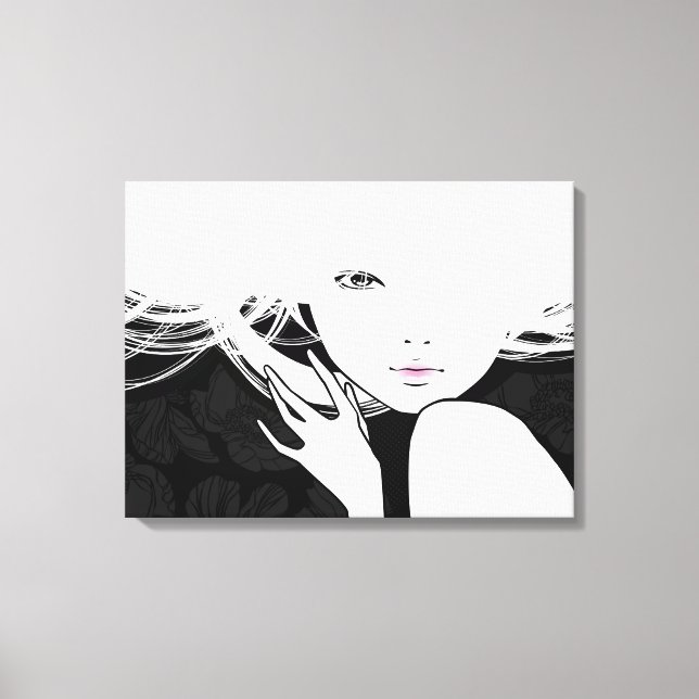 Women Wrapped Canvas Print (Front)