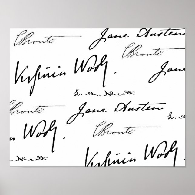 Women Writers Poster (Front)