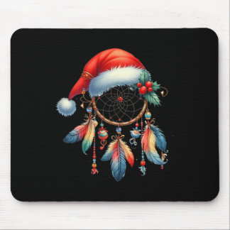 Women Xmas Dream Catcher Feather Dreamcatcher Men Mouse Pad