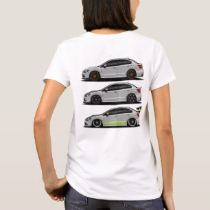 Women's 15+ WRX back print + logo T-Shirt
