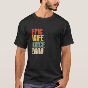 Womens 15th Wedding Anniversary for Her Handsome W T-Shirt
