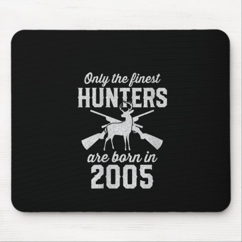 Womens 17 Year Old Deer Hunter Hunting 2005 17th B Mouse Pad