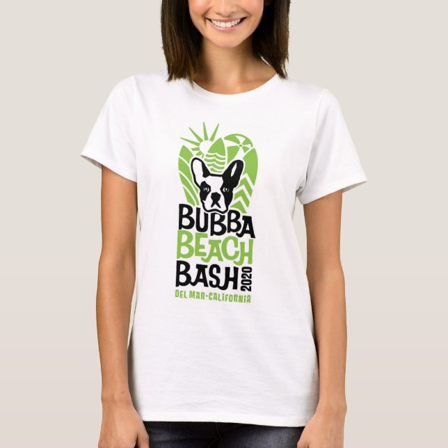 WOMEN'S 2020 BUBBA BEACH BASH T-Shirt (Front)