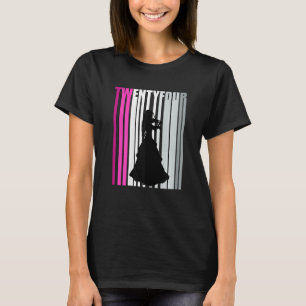 Womens 24th Violin Player Birthday Bday Violinist T-Shirt