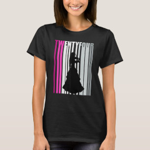 Womens 24th Violin Player Birthday Bday Violinist T-Shirt