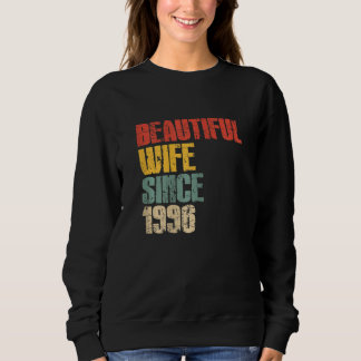 Womens 27th Wedding Anniversary for Her Handsome W Sweatshirt