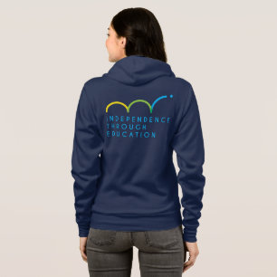 Women's 2-sided Hoodie, Navy Hoodie