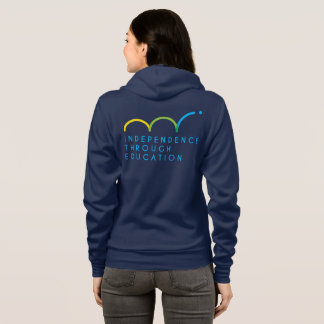 Women's 2-sided Hoodie, Navy Hoodie