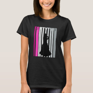 Womens 42nd Violin Player Birthday Bday Violinist T-Shirt