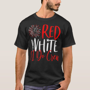 Womens 4th of July Bachelorette Party s Red White  T-Shirt