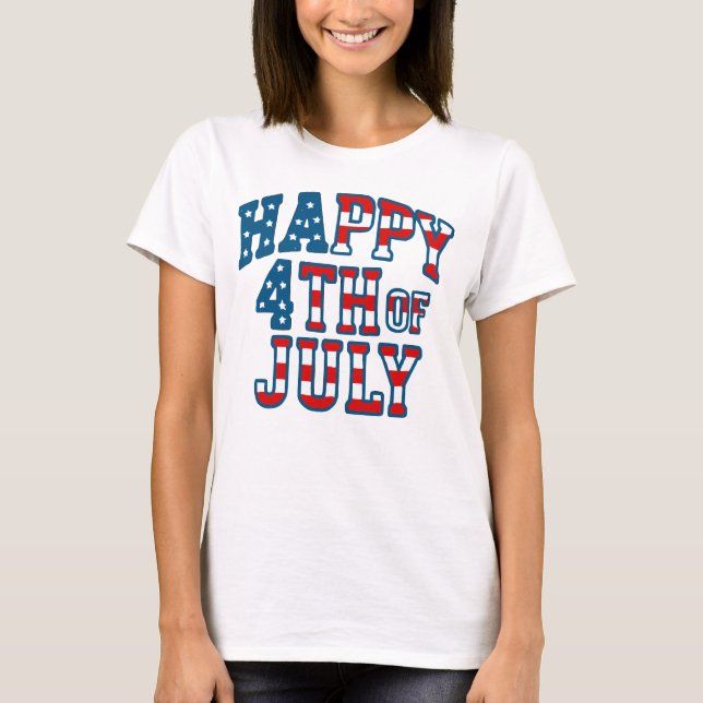 Women's 4th of July T-Shirt (Front)