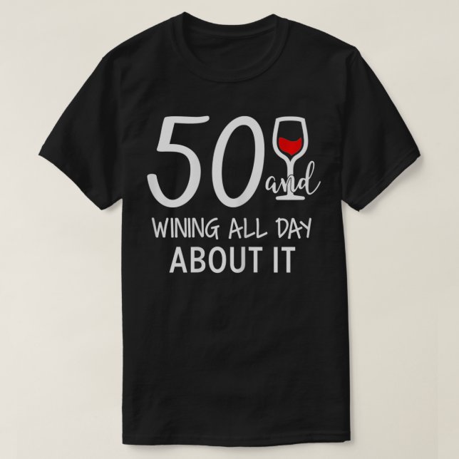 Womens 50th Birthday Gifts  T-Shirt (Design Front)