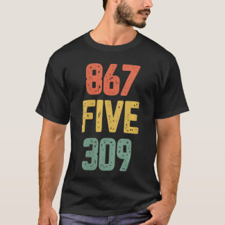 Womens 8675309 Nostalgic Funny 80sshirt Retro Musi T-Shirt