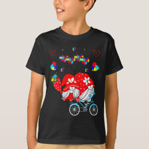 Womens Accept Understand Love Autism Awareness Gno T-Shirt