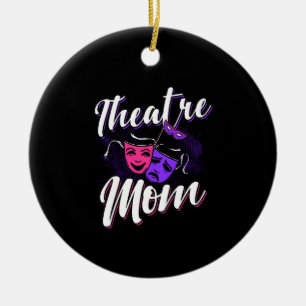 Women's Actress Mom Drama Acting Actress Stage Ceramic Ornament
