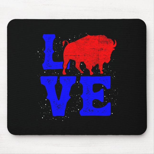 Women's Adorable Avocado Valentine's Day Love Matc Mouse Pad (Front)