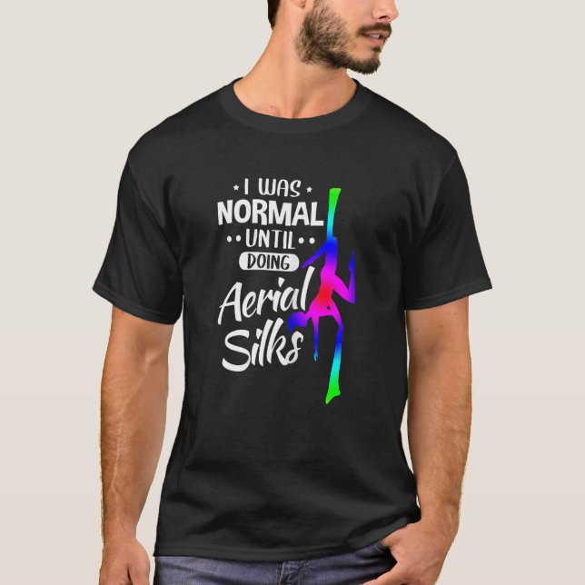 Womens Aerial Silk Dancer & Aerial Yoga T-Shirt (Front)