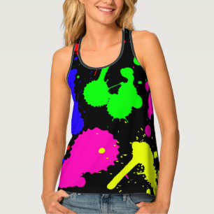 Women's All-Over Print Racerback Tank Top