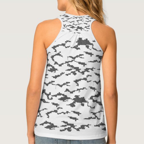  Womens All_Over Print Racerback Tank Top