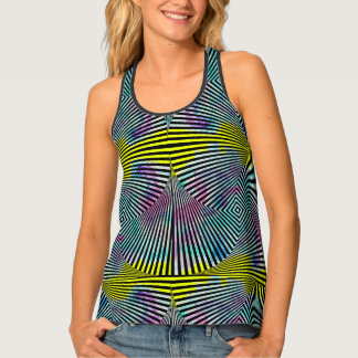 Women's All-Over Print Racerback Tank Top