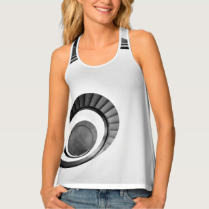 Women's All-Over Print Racerback Tank Top