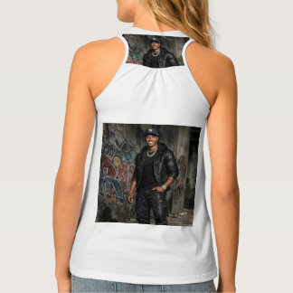 Women's All-Over Print Racerback Tank Top