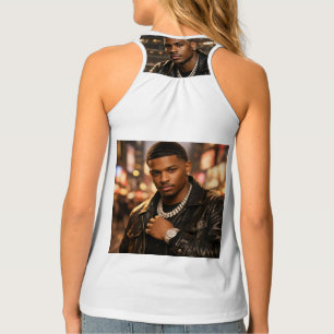 Women's All-Over Print Racerback Tank Top