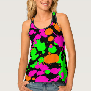Women's All-Over Print Racerback Tank Top