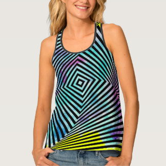 Women's All-Over Print Racerback Tank Top