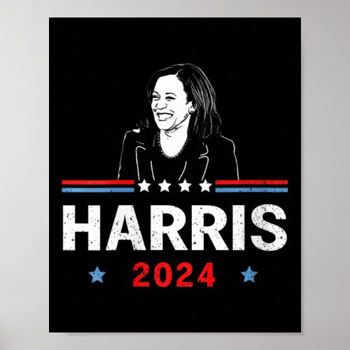 Womens America Election Vote Kamala Harris 2024 Pr Poster