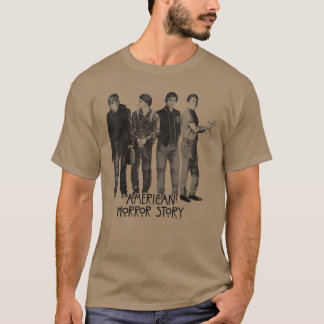 Womens American Horror Story Evan Characters VNeck T-Shirt