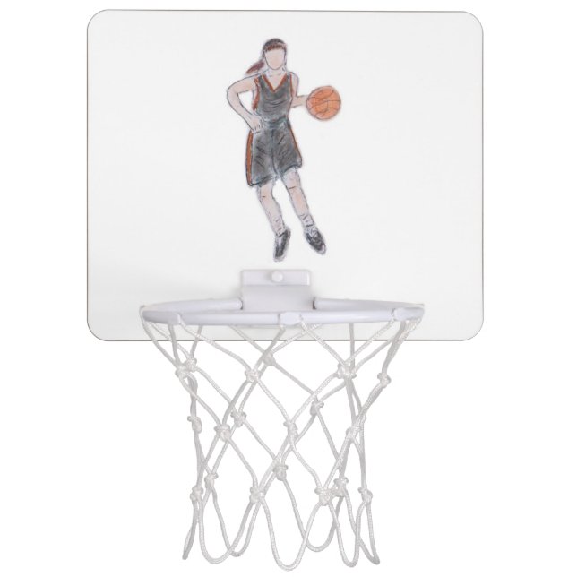 Women's and Girl's Basketball Mini Hoop (Front)