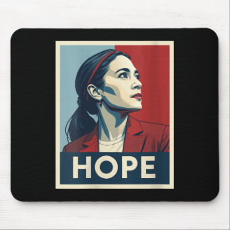 Womens Aoc Alexandria Ocasio Cortez 2028 For Presi Mouse Pad