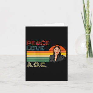 Womens Aoc Alexandria Ocasio-cortez First Female P Card