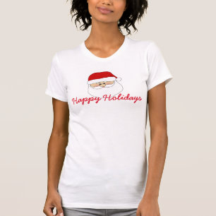 Women's Apparel Fine Jersey Short Sleeve/Santa T-Shirt