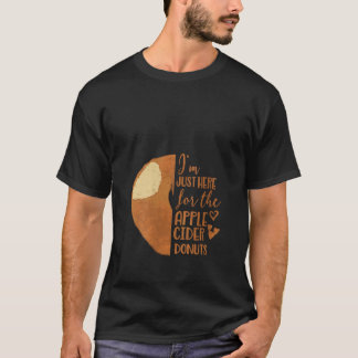 Womens Apple Cider Donuts Funny Fall Quote Autumn T-Shirt