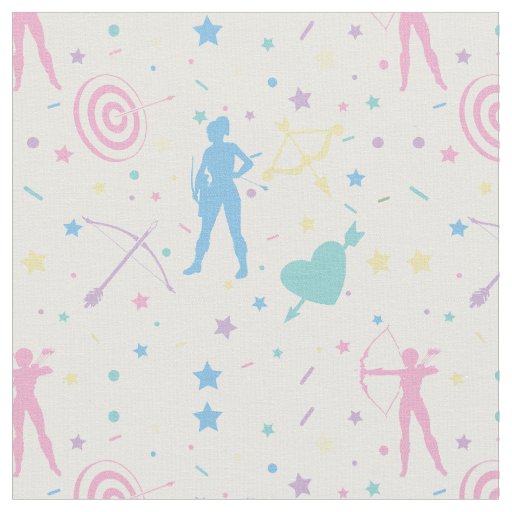 Women's Archery - Archer Bow Arrow Fabric