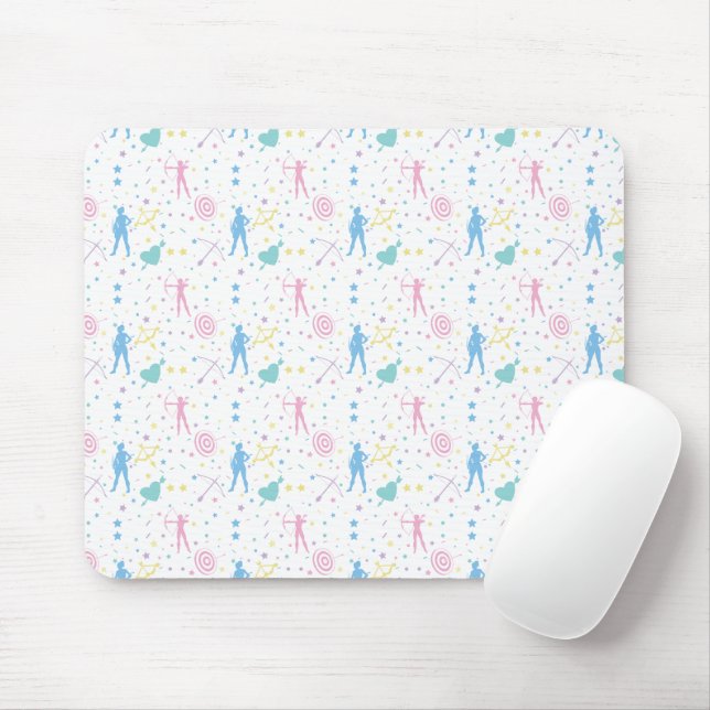 Women's Archery - Archer Bow Arrow Mouse Pad (With Mouse)