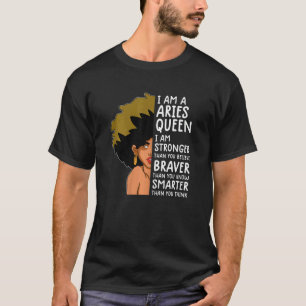 Womens Aries queen women Astrology zodiac Aries g T-Shirt