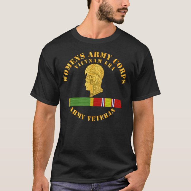 Womens Army Corps Vietnam Era - w WAC - NDSM T-Shirt (Front)
