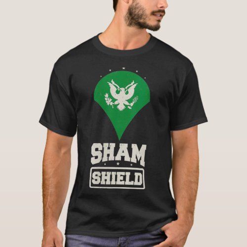 Womens Army Specialist Rank Sham Shield E4 Mafia V T_Shirt