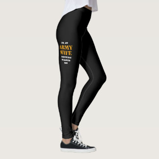 WOMEN'S "ARMY WIFE" SPANDEX LEGGINGS
