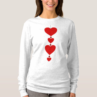 Women's Ash Valentine's Long Sleeve T-Shirt