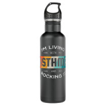 Womens Asthmatic Respiratory Disease Asthma Allerg Stainless Steel Water Bottle