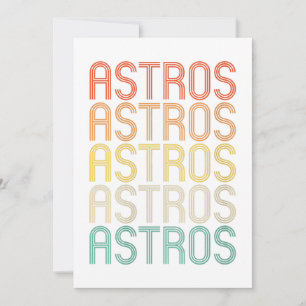 Womens Astros Invitation