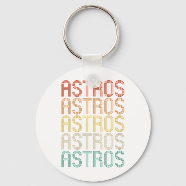 Womens Astros  Keychain (Front)