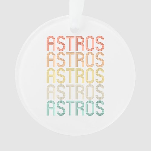 Womens Astros  Ornament